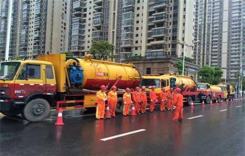 镇安市政管道清淤